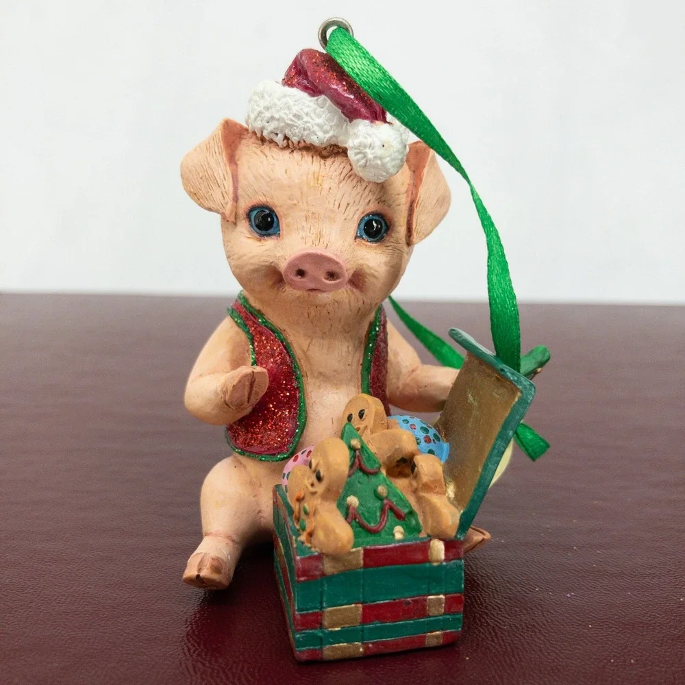 Danbury Mint Baby Animal Christmas Ornament 13pc Set Cute Holiday Figurines New